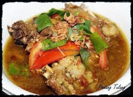 resep praktis (mudah) membuat masakan khas pindang tulang ala palembang enak, lezat