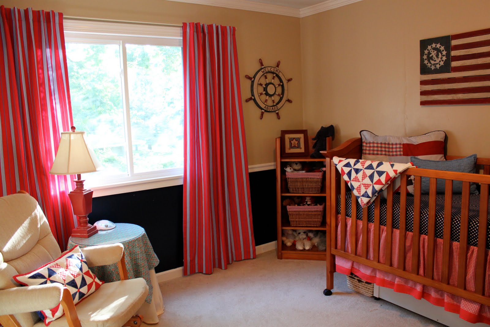 Baby Boy's Room: A Nautical Nursery - The Cottage Mama