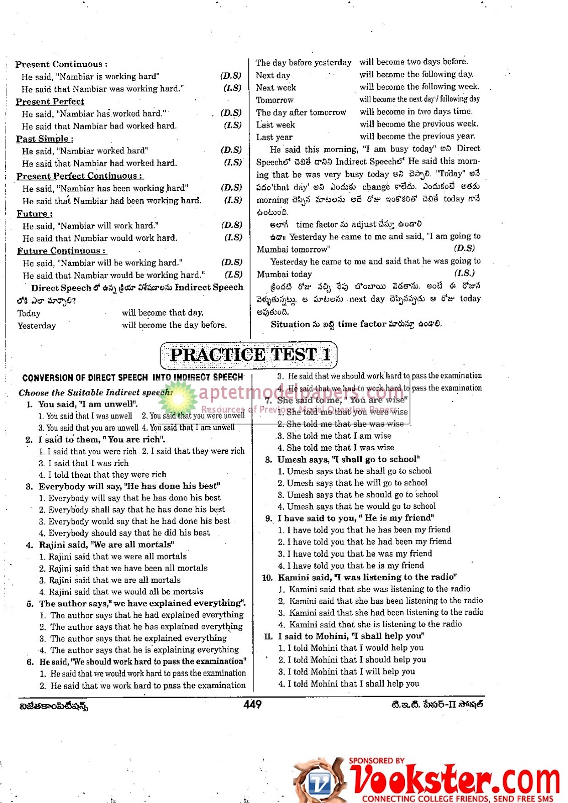 Model english essays
