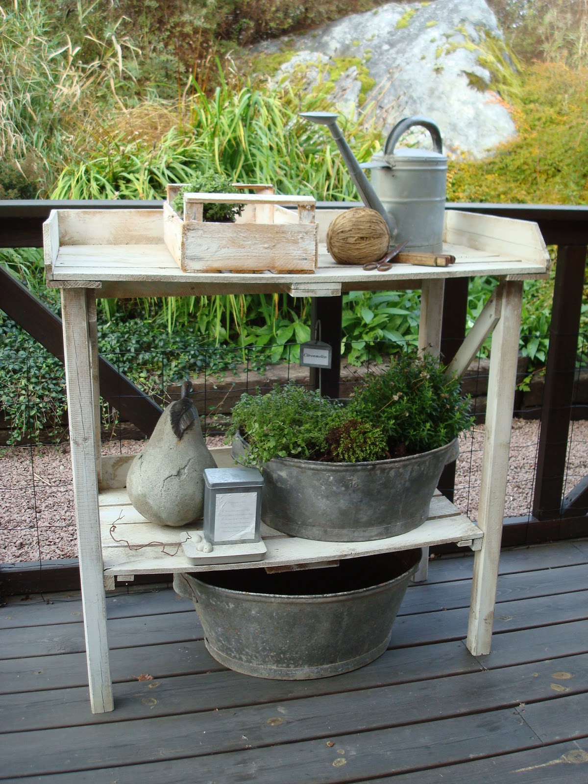 Vit hortensia: oktober 2012