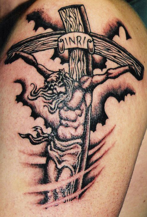Cross Tattoos Designs jesus jesus cross tattoo. Cross Tattoos Designs jesus