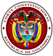 Pagina de la Corte Constitucional - Relatoría