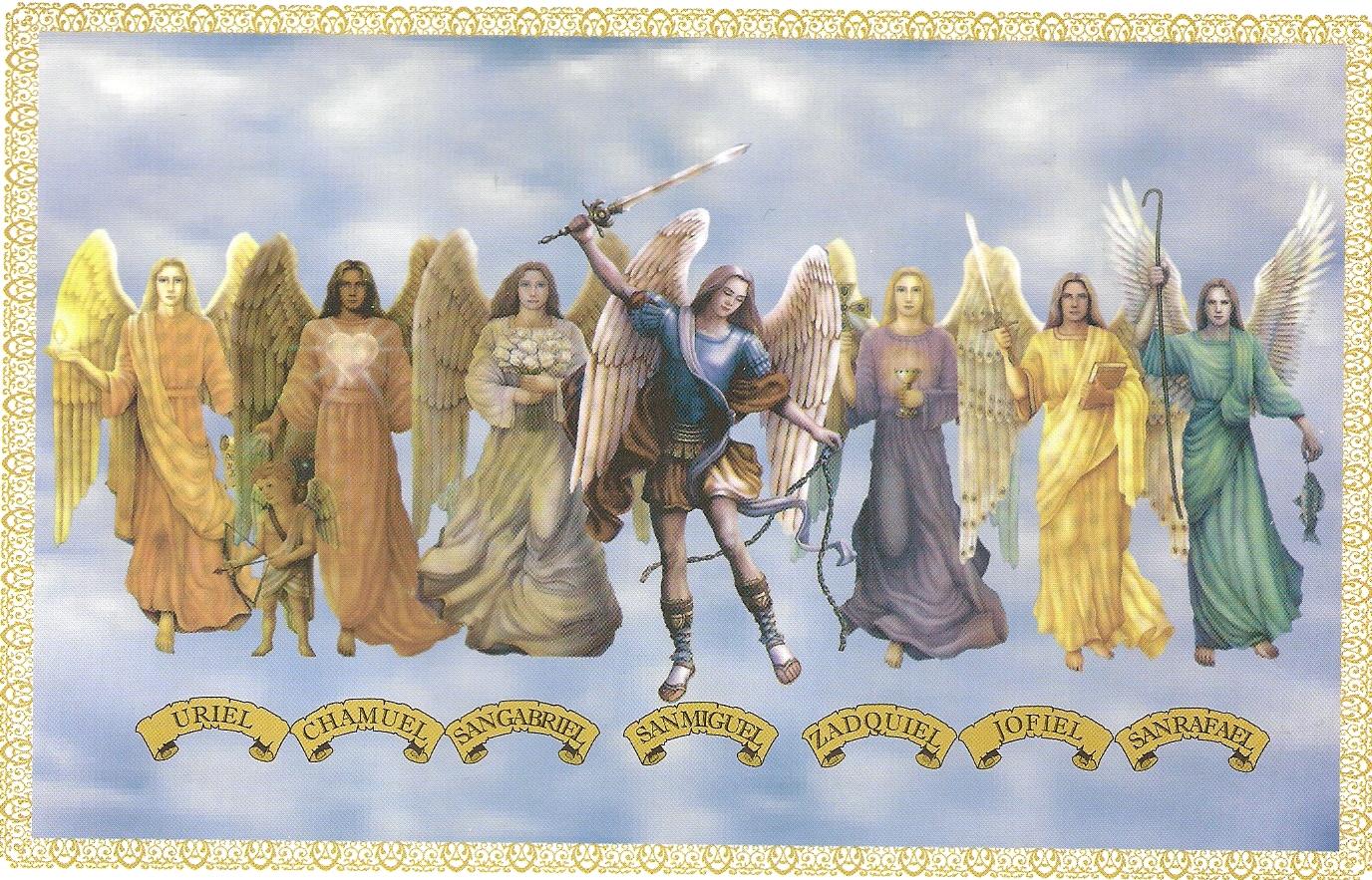 ANGELES DE SIRIUS : LOS 7 ARCANGELES...