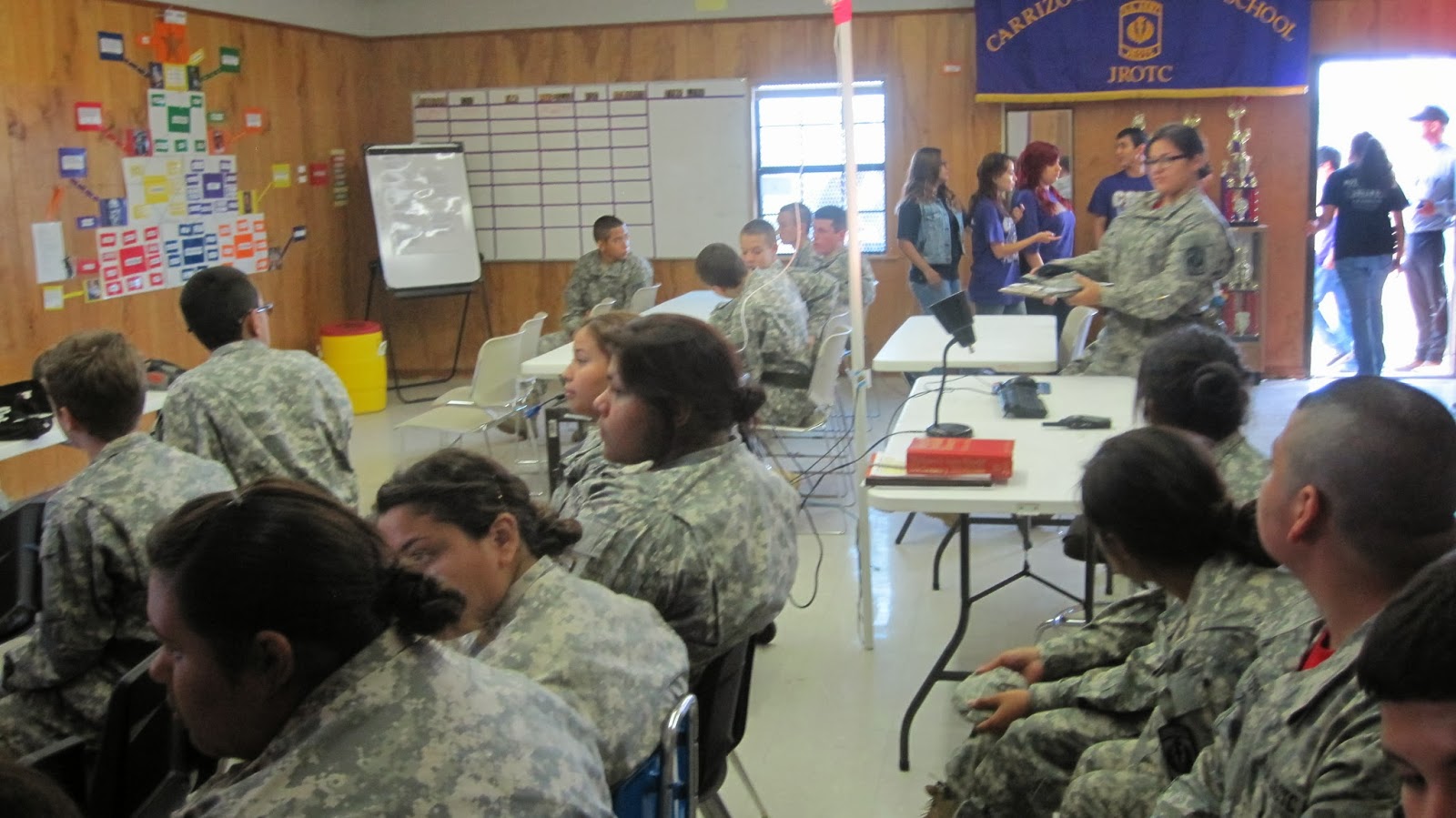 CSCISD JROTC First ever CSCISD JROTC Competion meet was hosted by