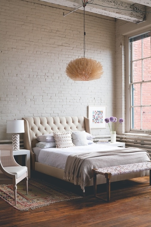 a perfect gray chalky white painted brick