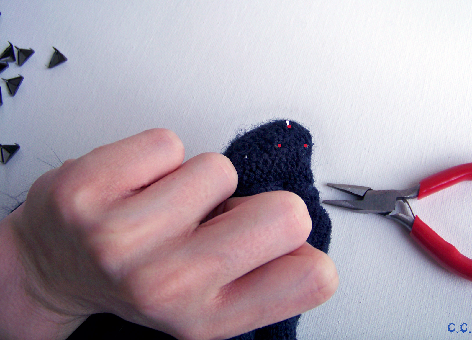 The Cwafty Blog Tutorial Tuesday Studded Sweater Collar