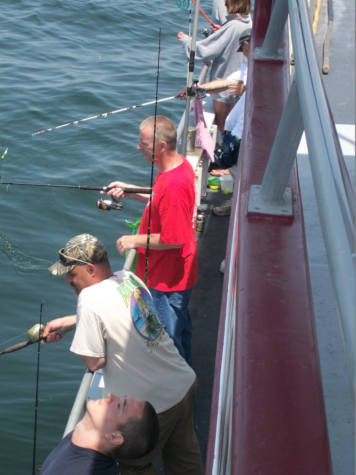 Capt Cal Belmar Party Boat FLUKE fishing report62413 and Magic Hours