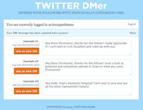 Veo Blogger Tips Y Pruebas Para Mejorar Mis Blogs Y Ayuda Blogger Como Poner Un Autoresponder Gratis En Twitter Twitterdmer Aplicacion Gratis Para Enviar Un Mensaje A Tus Nuevos Seguidores De Twitter Top 3 alternative sites are: veo blogger tips y pruebas para mejorar mis blogs y ayuda blogger como poner un autoresponder gratis en twitter twitterdmer aplicacion gratis para enviar un mensaje a tus nuevos seguidores de twitter