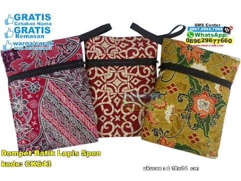 Dompet Batik Lapis Spon