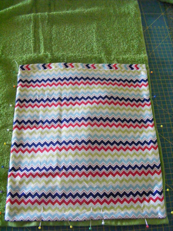 Ana e os ViraVentos Tutorial Backpack Beach Towel