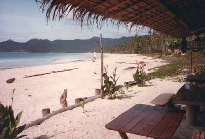 Chaweng beach in 1980