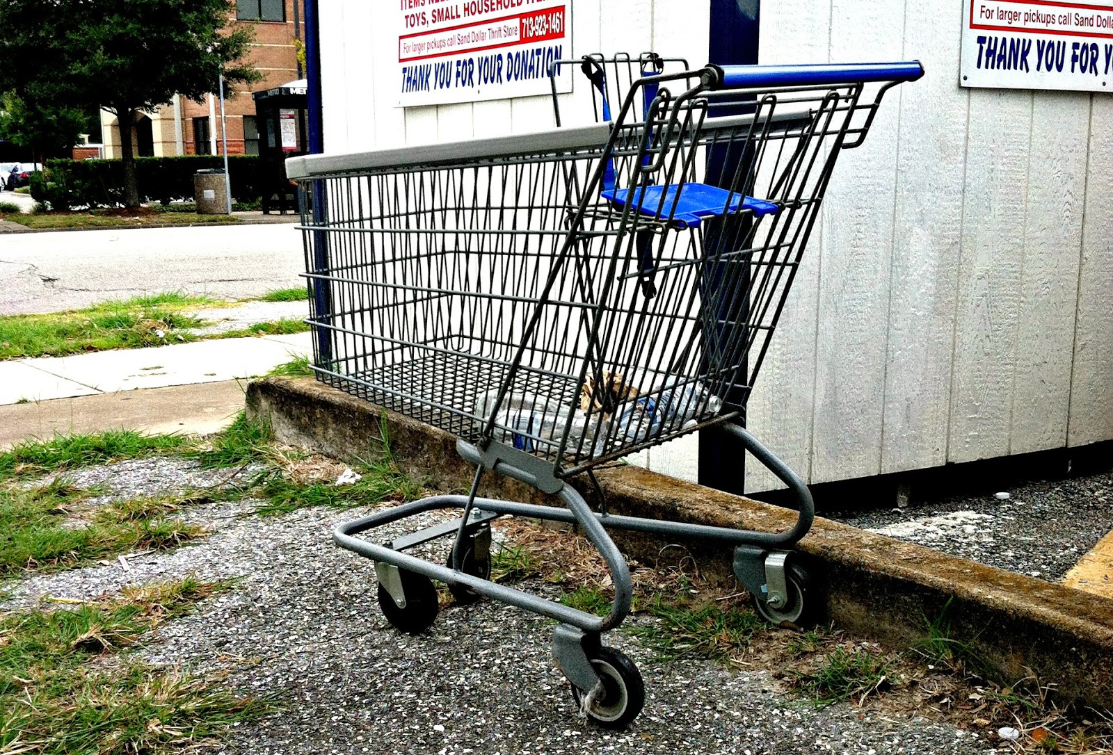 Not of it. The Secret Life Of Shopping Carts Abandoned Buggies in Houston