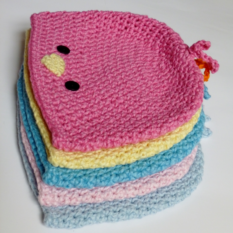 ... Crochet Patterns: Free Crochet Pattern - Baby Chick or Baby Bird Hat