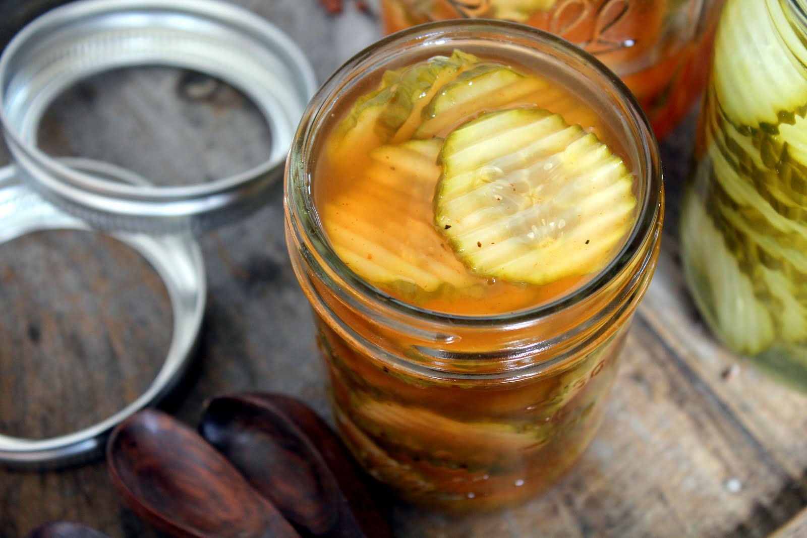 Cherry Tea Cakes BBQ Pickle Chips