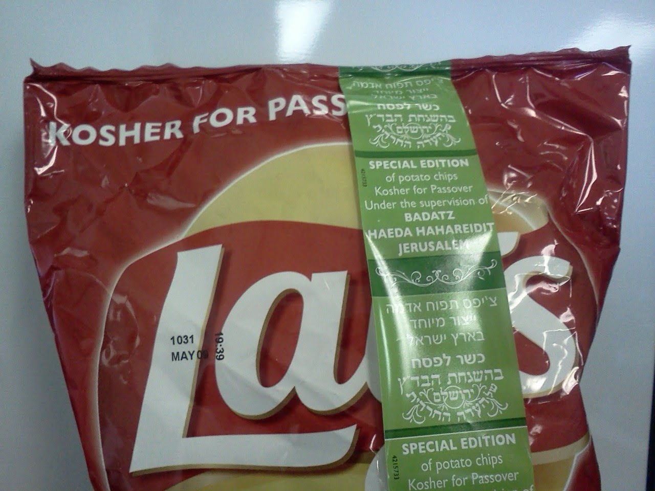 Lunch Cart Happy Passover Jew Chips