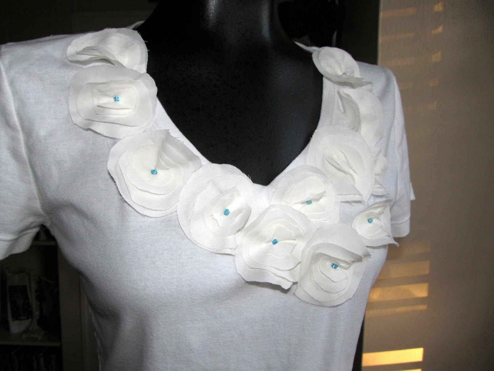 WobiSobi ReStyled White TShirt
