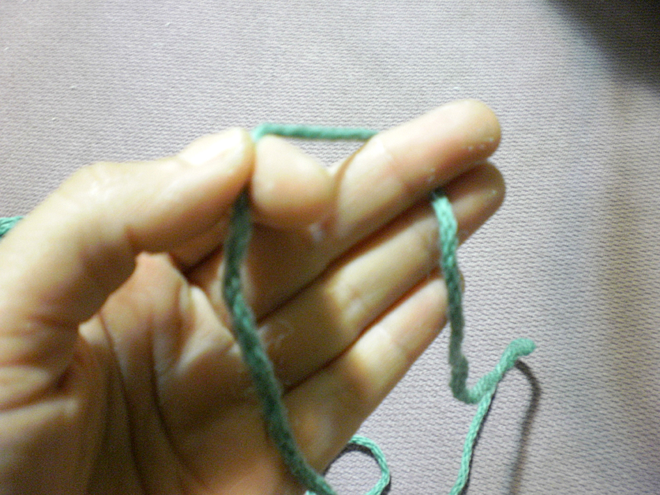Anzouya Tutorial Finger Knitting