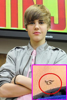 justin beiber tattoo