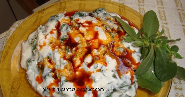 Mutfaktayım Semizotu yağlaması