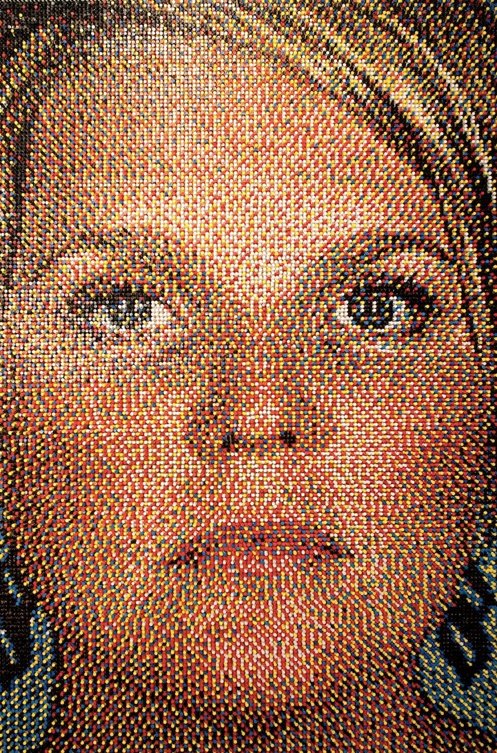 Simply Creative Push Pin Art by Eric Daigh