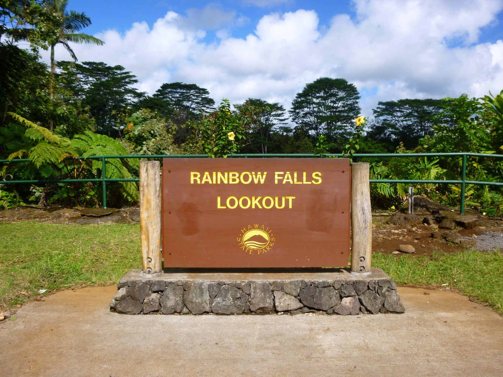 American Travel Journal Rainbow Falls State Park Hilo, Hawaii