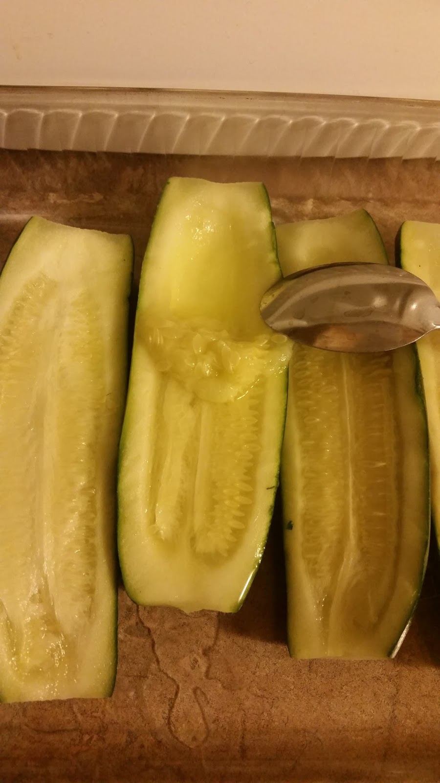 Romancing the Stove Stuffed Zucchini with Spanish Rice