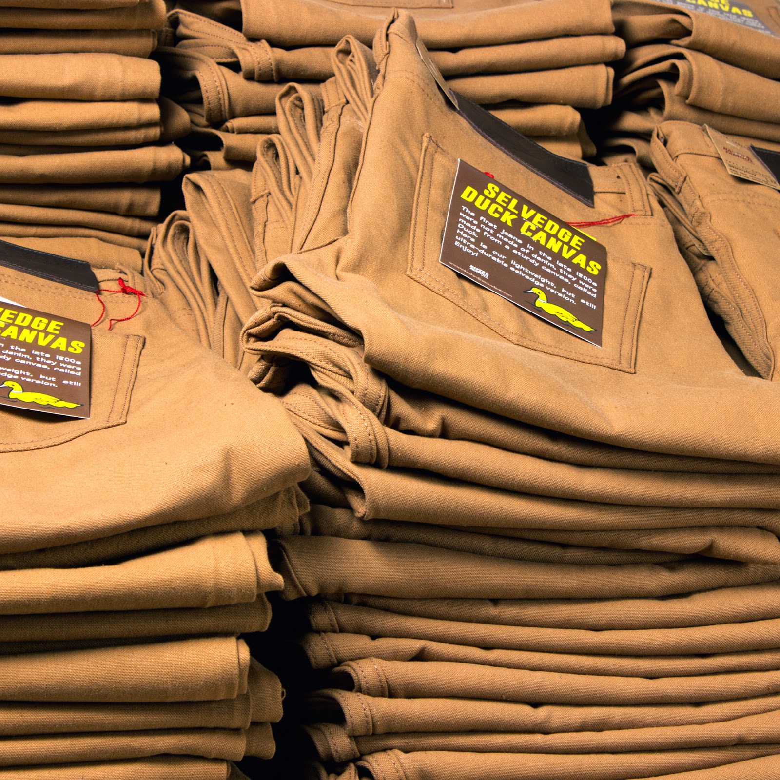 naked famous duck canvas