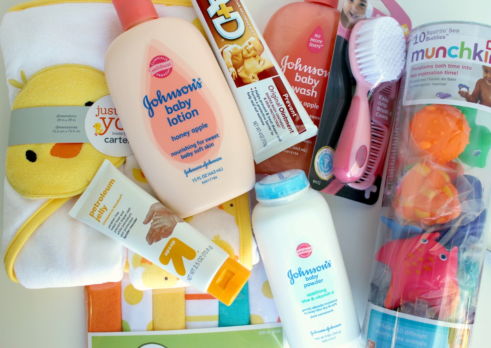 Raising Up Rubies Blog baby gift idea ♥ bath time caddy