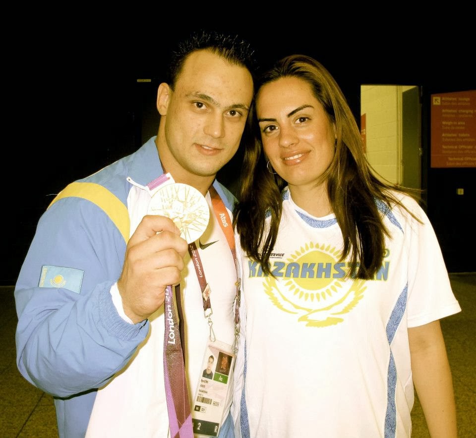 Dyria Aloussi Almaty, London 2012 Olympics Ilya Ilyin, Kazakh's
