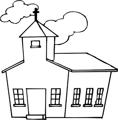 Bible Coloring Pages on Coloring Pages   Church 11