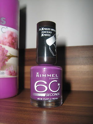 Rimmel 60 seconds 605 Purple Reign - 4,99 zł !!!