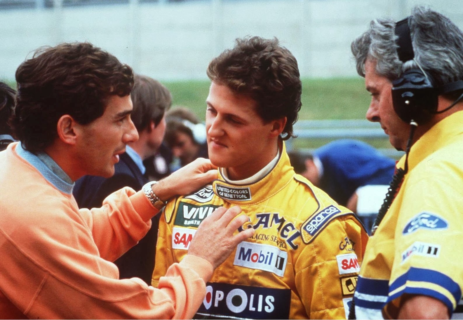 Sulinha Cidad3: Fotos Ayrton Senna e Michael Schumacher - Ayrton Senna