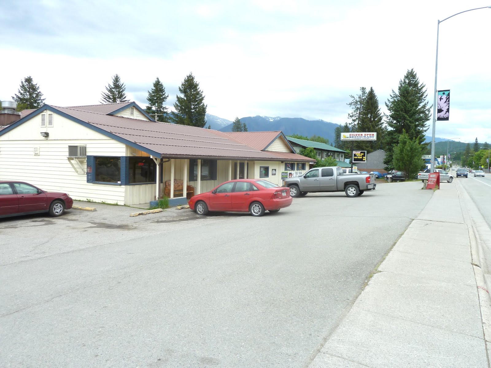 seniors walking across america POST 647 06/03/12 STEAK HOUSE LIBBY