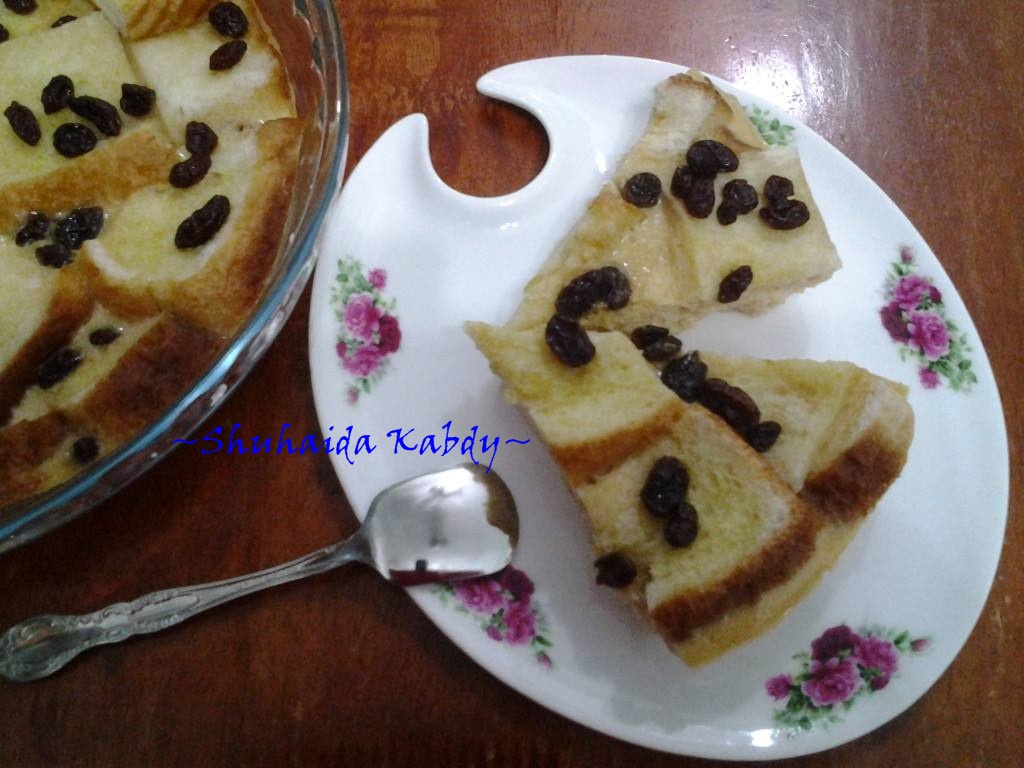 Puding Roti Kukus Shuhaida Kabdy