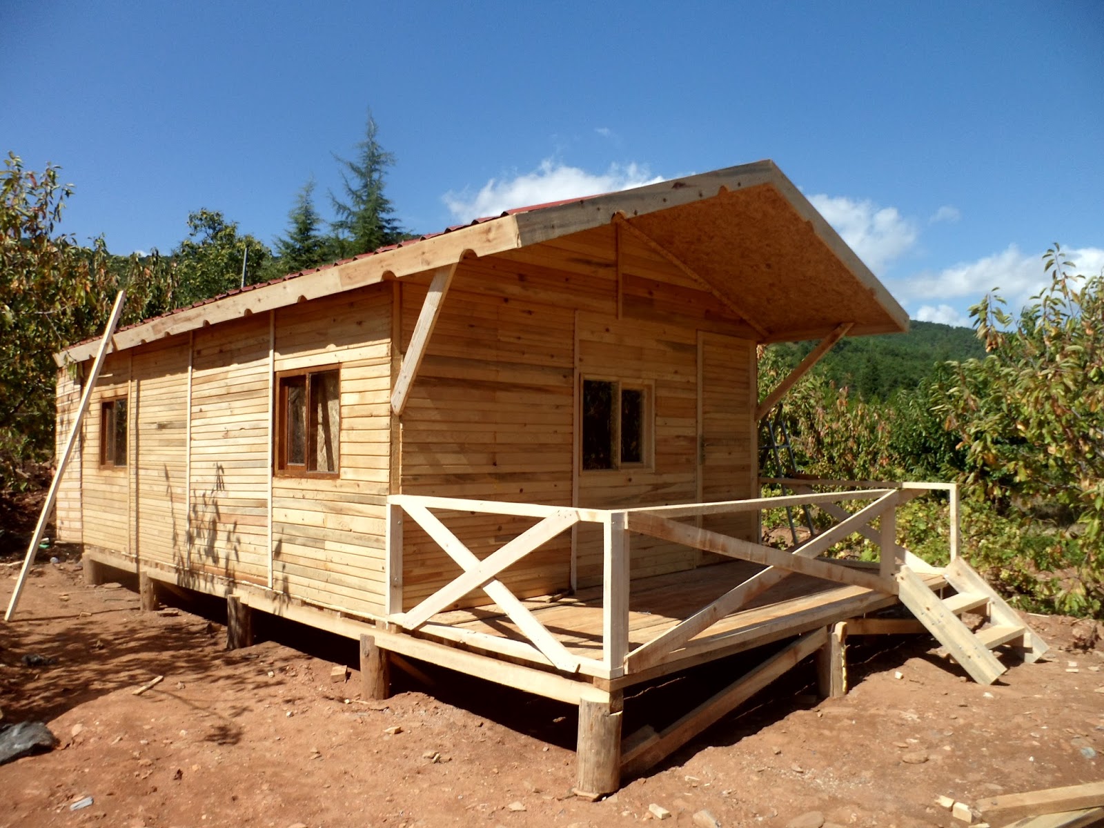 Ahşap ev bayındır alankıyı yaylasına kurulan 30 m2 ev m2