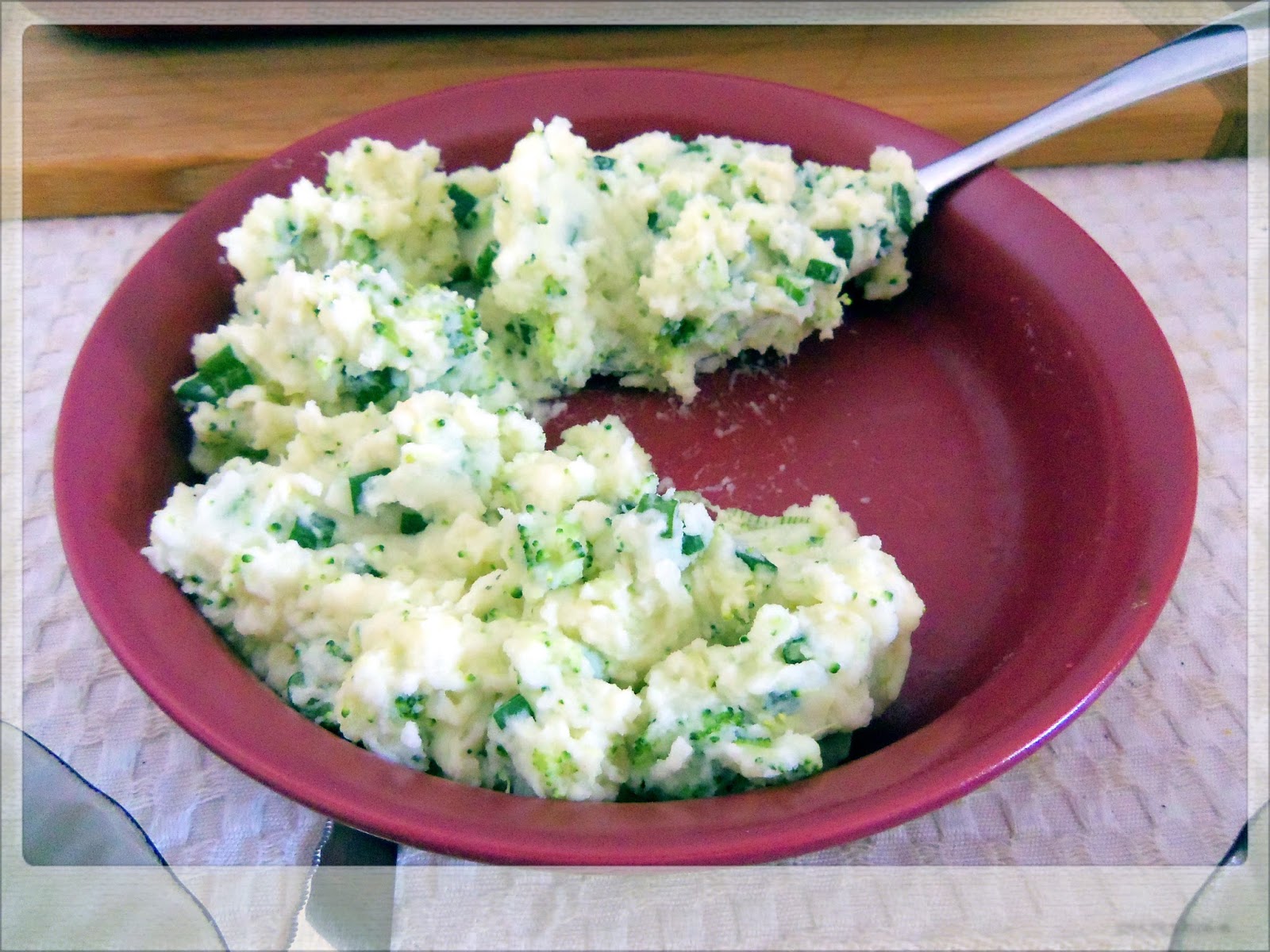 You've Got Meal! Potato, Broccoli and Spring Onion Mash