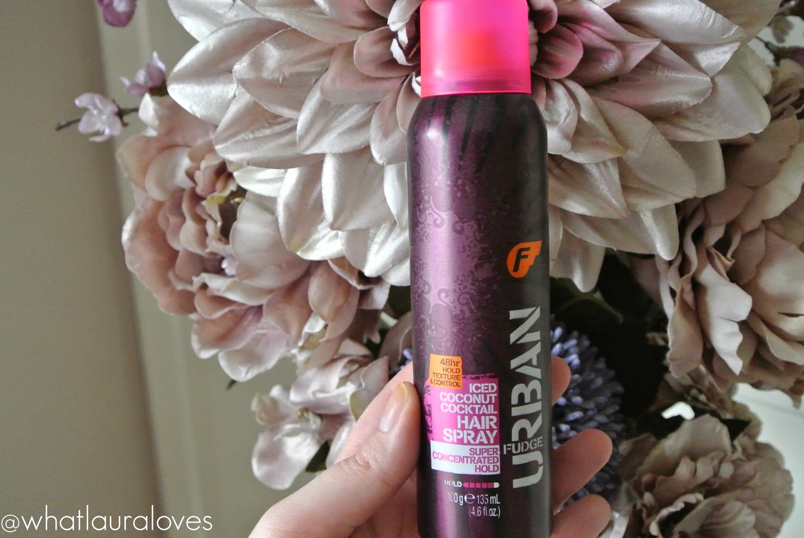Quick & Easy Messy Up Do Using Fudge Urban Hair Products What Laura Loves