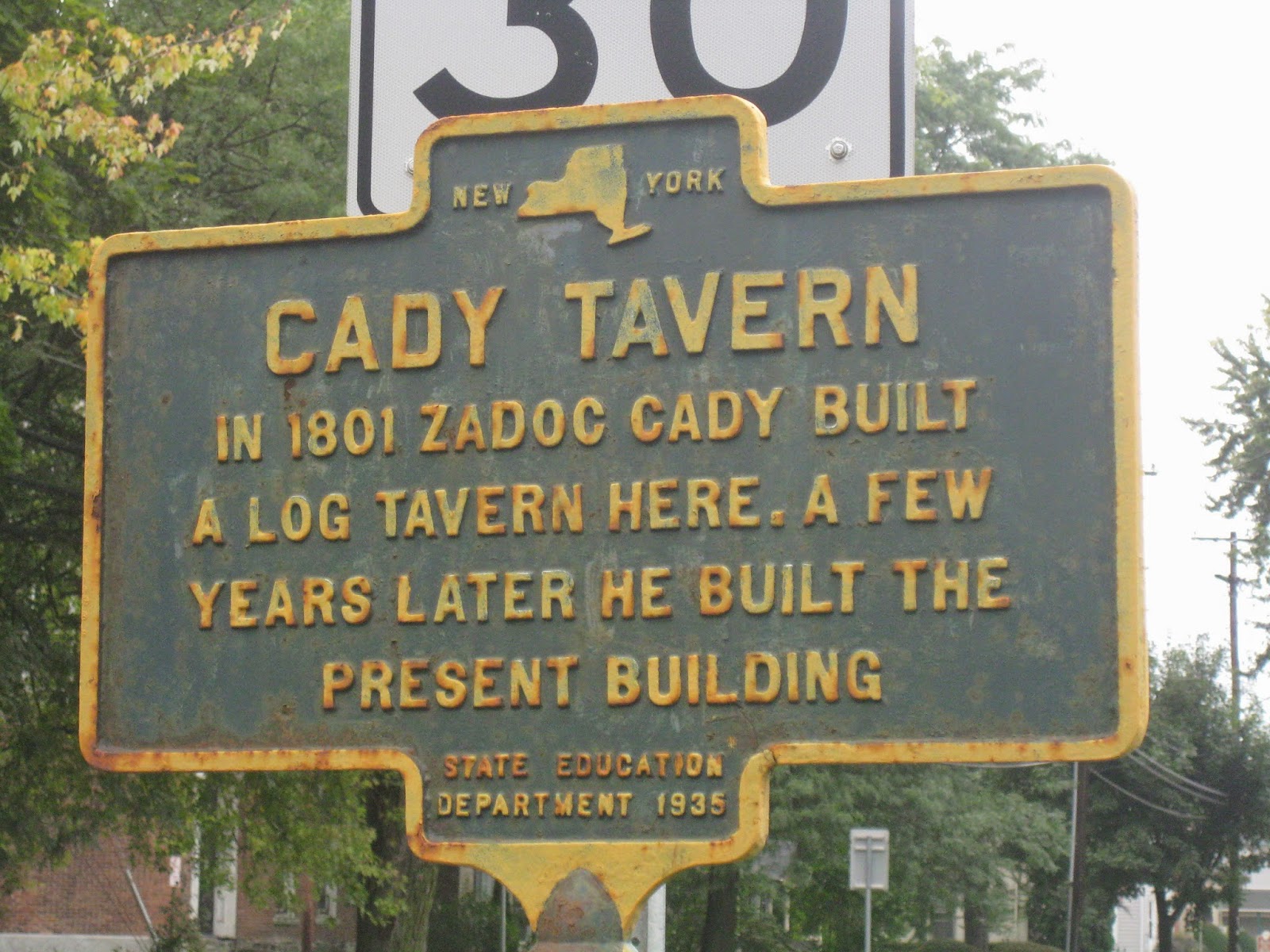 New York State Historical Markers It Happened Here