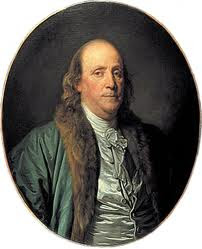 Presidente de los Estados Unidos Benjamin Franklin era vegetariano.