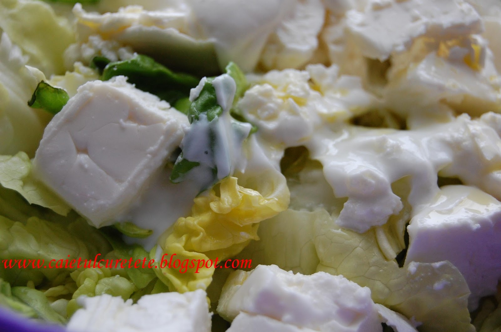 Articole culinare : Salata verde cu feta