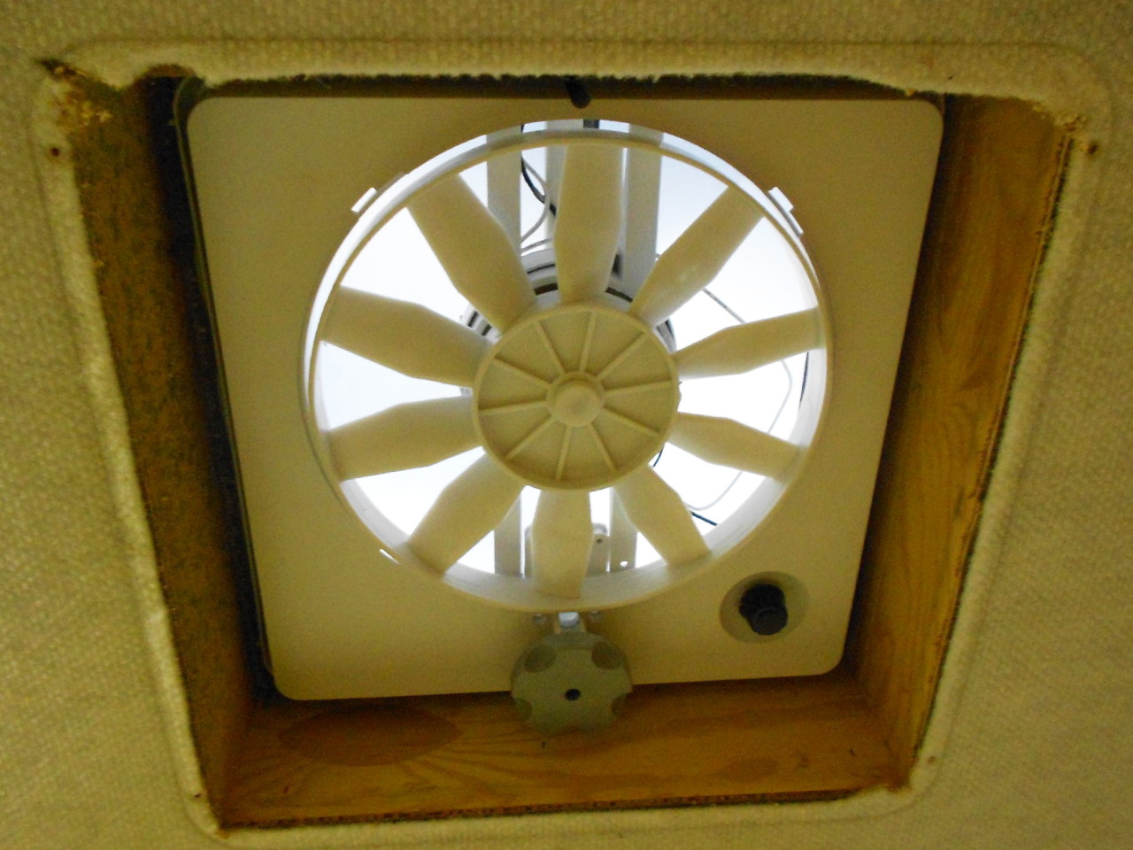 RVing The USA is our BIG Backyard Motorhome Modification VORTEX FAN