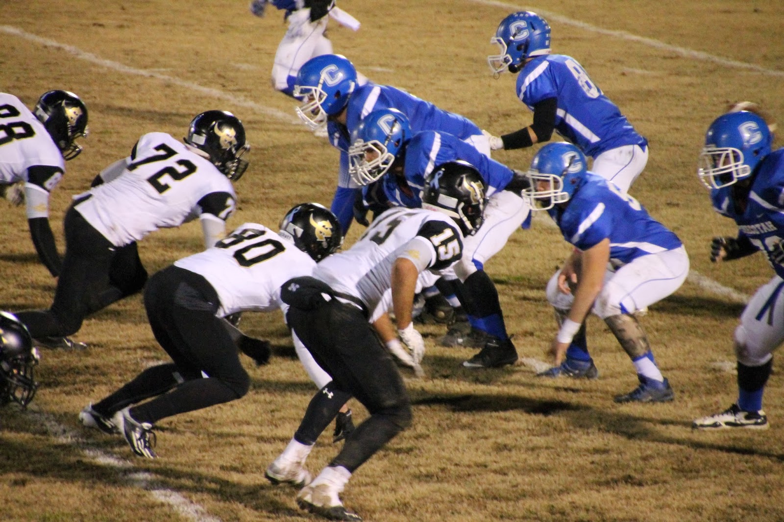 Golden Demon Football 2nd Round Playoffs Checotah