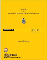Journal of the Faculty of Engineering and Technology