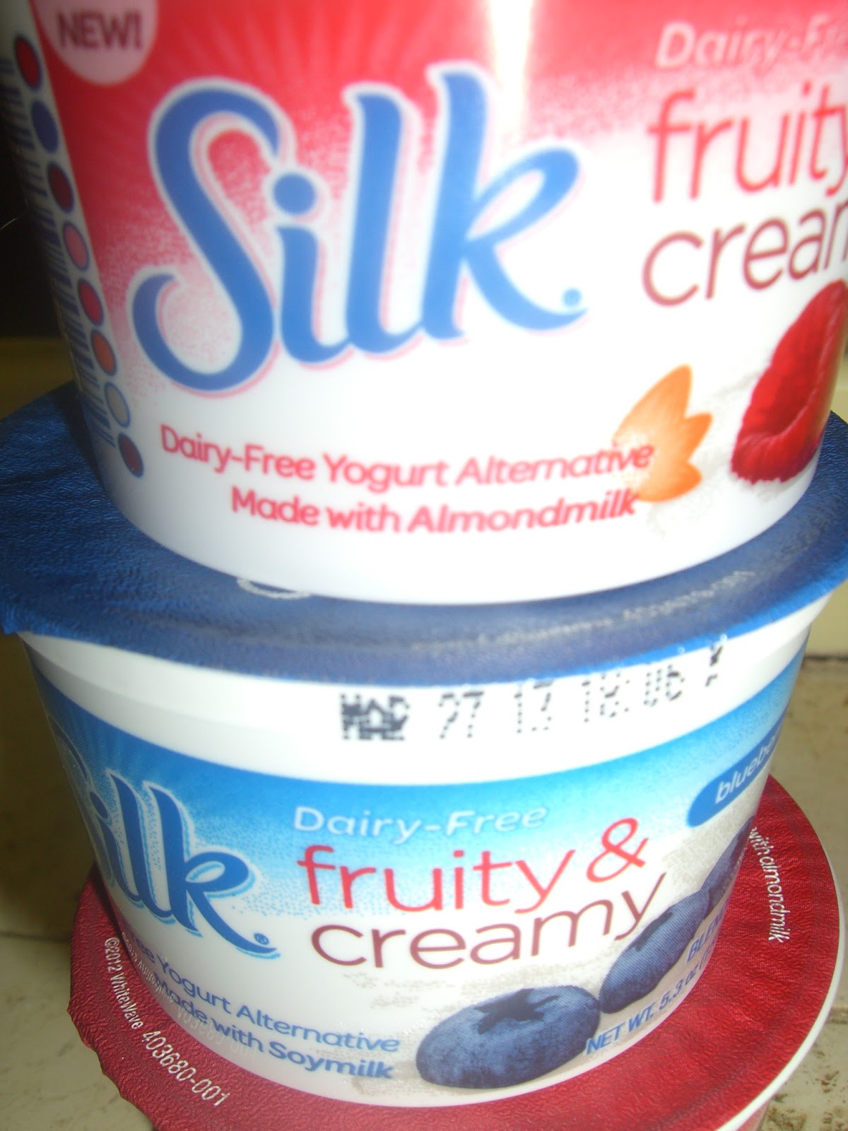 AfroVeganChick Silk's New Soy And Almond Milk Fruit Blended Yogurts