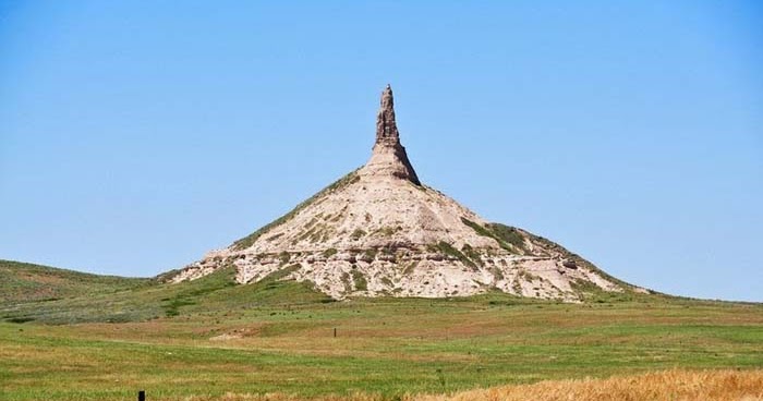 Chimney Rock: La gran chimenea de piedra en Nebraska - RUTA 33