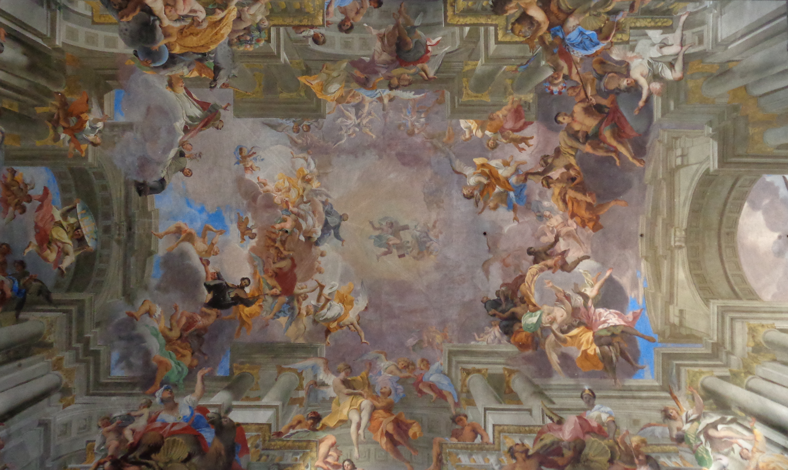 Europe S Art In Context Ceiling Frescoes Of La Chiesa Di Sant