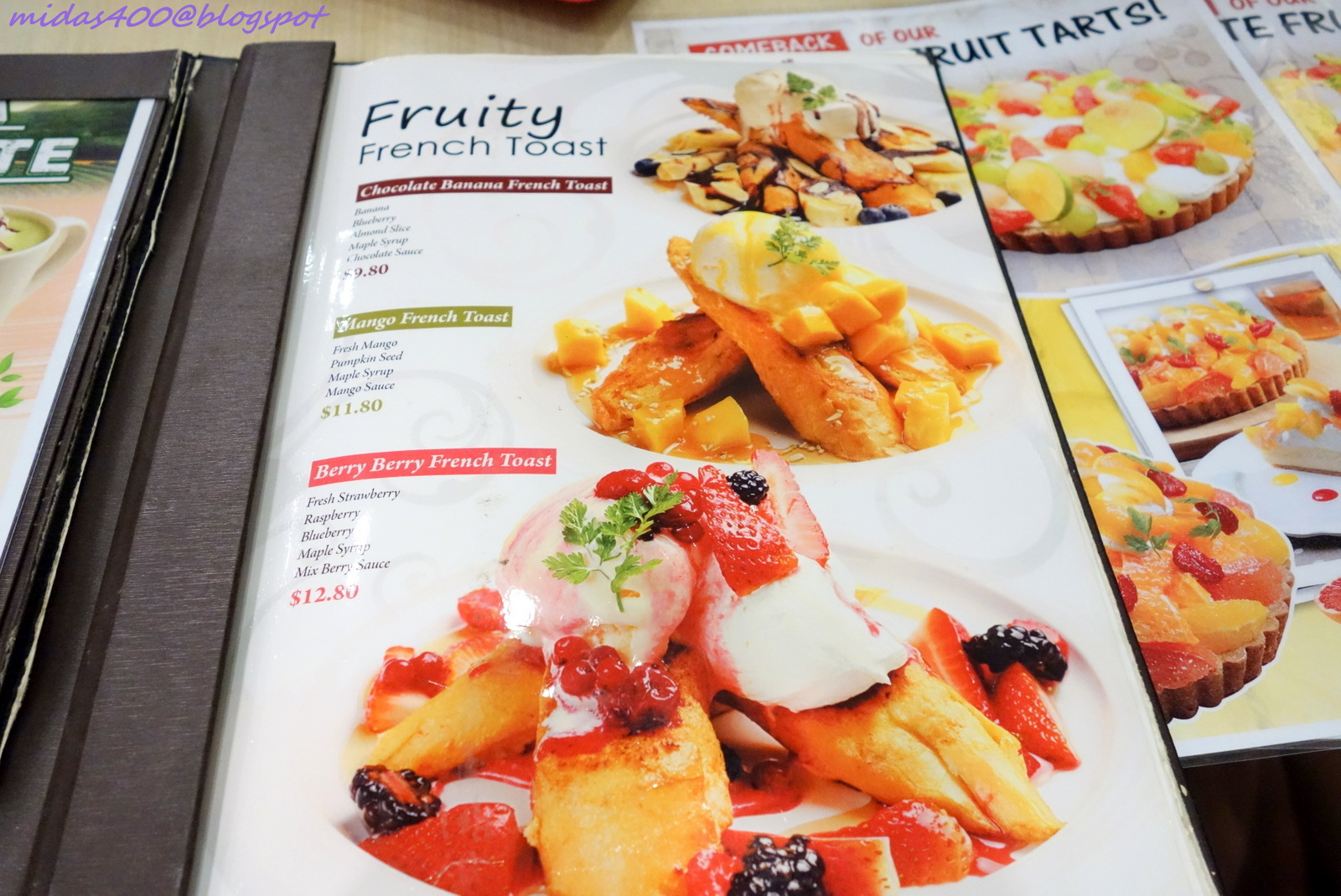 Midas Food n Travel Blog New Desserts & Drinks at Fruit Paradise