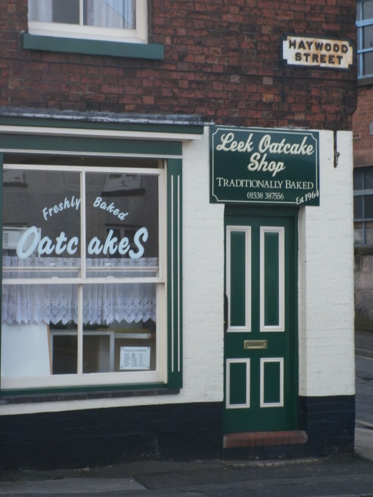 Letters to Nigel Slater On another note (no. 5) Leek Oatcake Shop