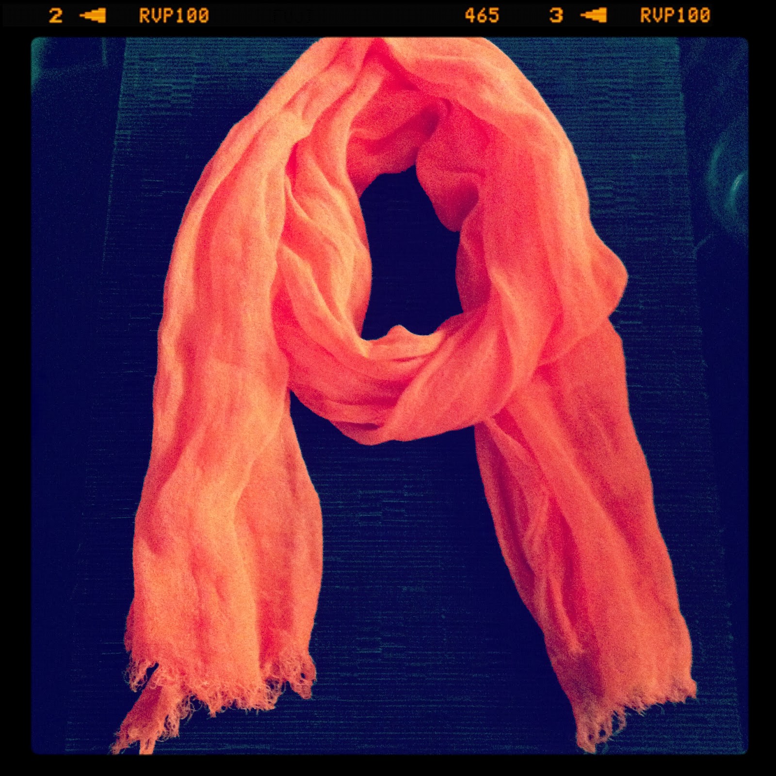 EStyle File by Harman Kaur Pradhan MustHave of the Moment Zara neon orange scarf