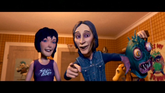 She reminds me of Zee from Monster House. 